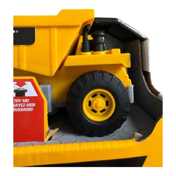 CAT Power Mini Crew Dump Truck Toy Lights & Sounds‎ #82261 (2024 Funrise) NIB - Picture 3 of 11
